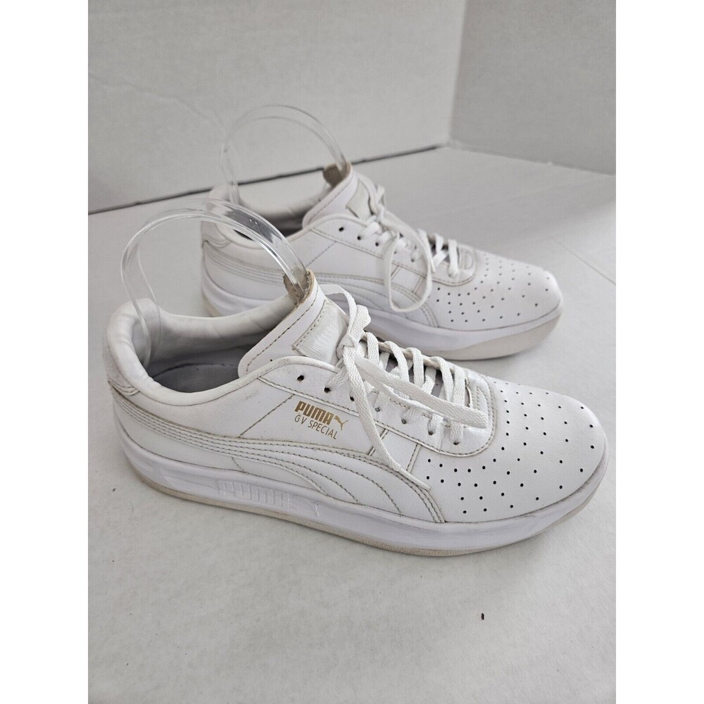 Puma White GV Special Sneakers Shoes Size 7 C 344765-75